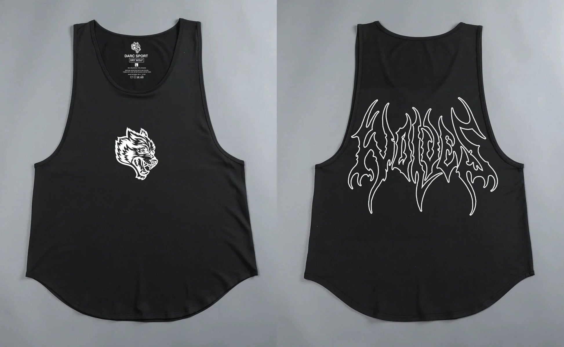 DarcSport Tank Tops Gym Bodybuilding Fitness Men Clothing Basketball Running Workout US Size Darcsport Tanks - Yallafit