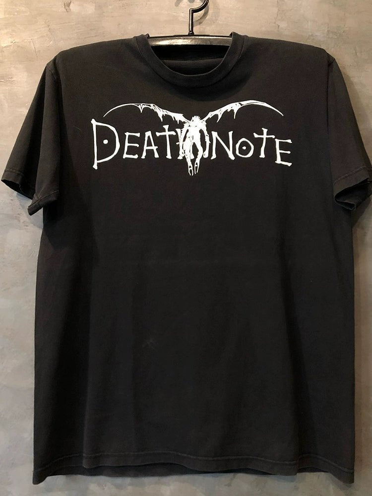 Death Note Death Note Graffiti Art Stylish Oldschool College Style Short Sleeve T-shirt Men - Yallafit