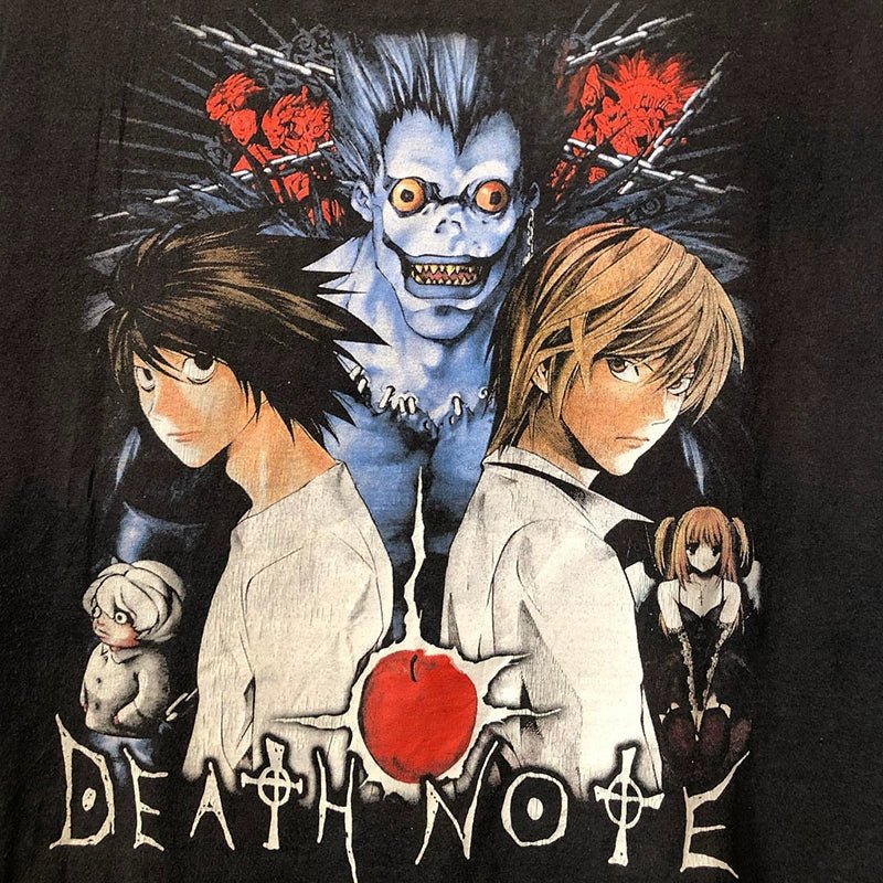 Death Note Death Note Peripheral Street Niche Design Short-Sleeved Ins Trendy All-Match T-shirt Trendy - Yallafit