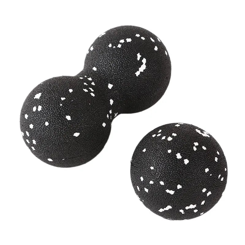 EPP Lacrosse Myofascia Ball Peanut Massage Ball High Density Lightweight Fitness Body Fascia Exercise Relieve Pain Yoga Ball - Yallafit