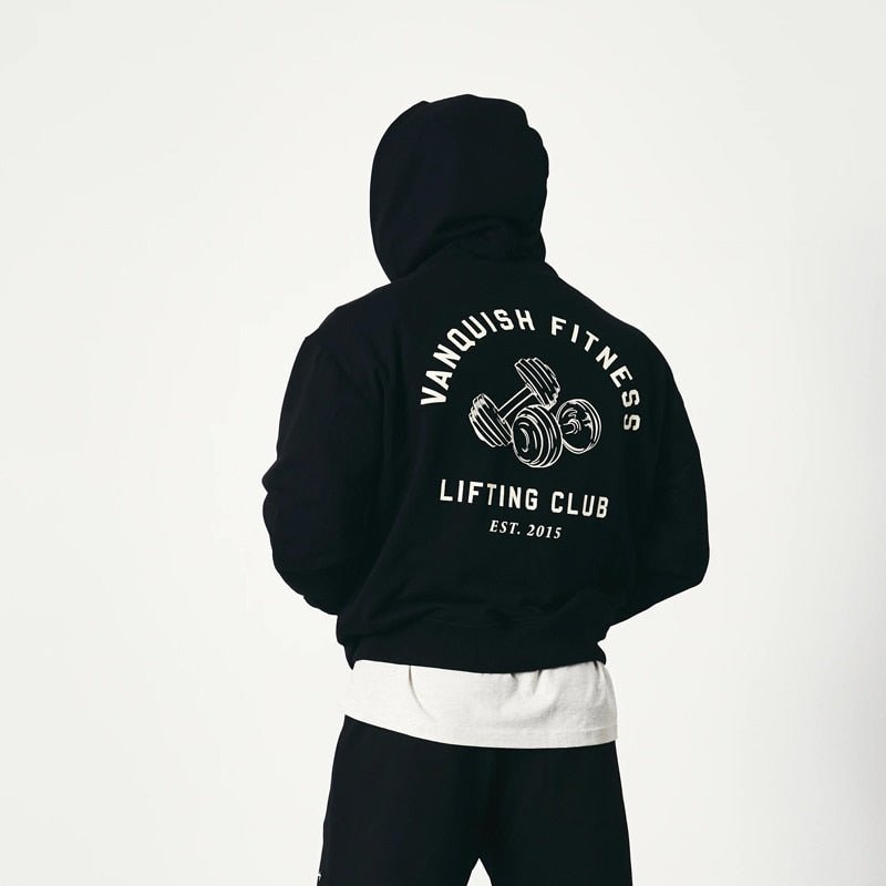 Fashion Men Clothing Autumn Winter New Oversized Pullover joggers Gym Running Training Bodybuilding Sweatshirt Hoodie Sportswear - Yallafit