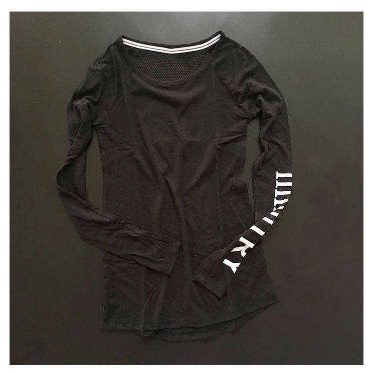 Fitness Breathable Sportswear Women T Shirt Sport Suit Yoga Top Quick-Dry Running Shirt Gym Clothes Sport Shirt Jacket P189 - Yallafit
