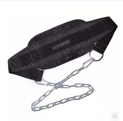 Fitness Equipments Drop Shipping Dip Belt Weight Lifting Gym Body Waist Strength Training Power Building Dipping Chain Pull Up - Yallafit