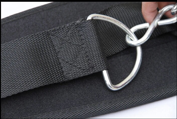 Fitness Equipments Drop Shipping Dip Belt Weight Lifting Gym Body Waist Strength Training Power Building Dipping Chain Pull Up - Yallafit