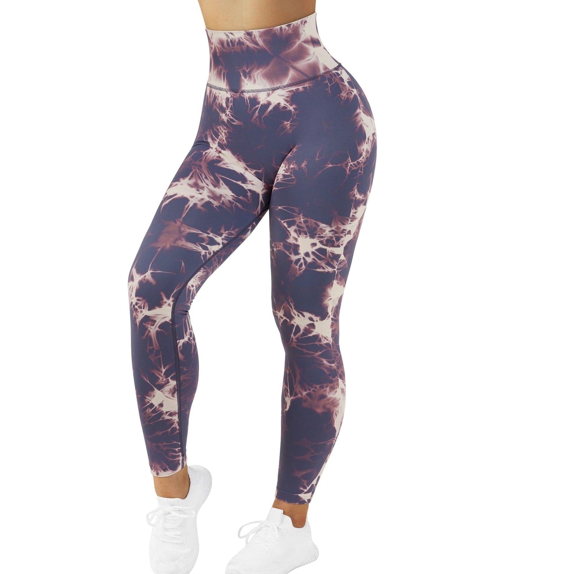 Fitness Leggings Women Crossover Yoga Pants Mujer Scrunch Butt Legging Workout Booty Leggings Gym Seamless Yoga Leggings Women - Yallafit