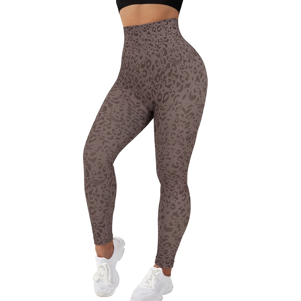Fitness Leggings Women Crossover Yoga Pants Mujer Scrunch Butt Legging Workout Booty Leggings Gym Seamless Yoga Leggings Women - Yallafit