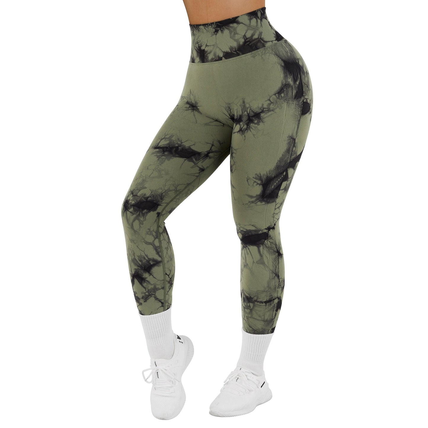 Fitness Leggings Women Crossover Yoga Pants Mujer Scrunch Butt Legging Workout Booty Leggings Gym Seamless Yoga Leggings Women - Yallafit