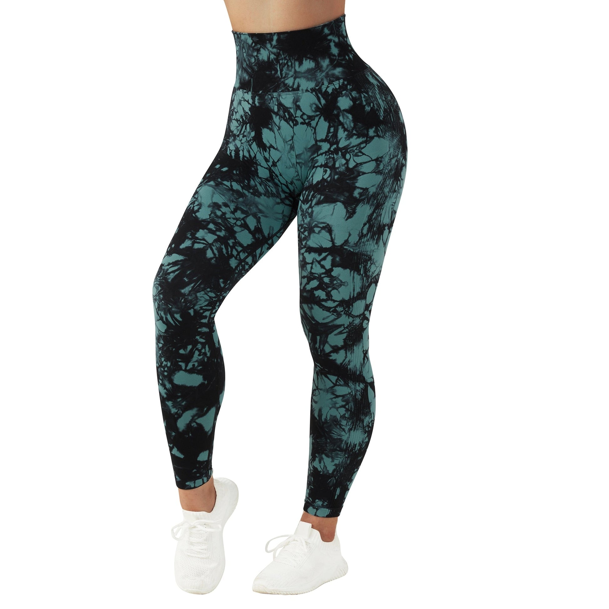 Fitness Leggings Women Crossover Yoga Pants Mujer Scrunch Butt Legging Workout Booty Leggings Gym Seamless Yoga Leggings Women - Yallafit