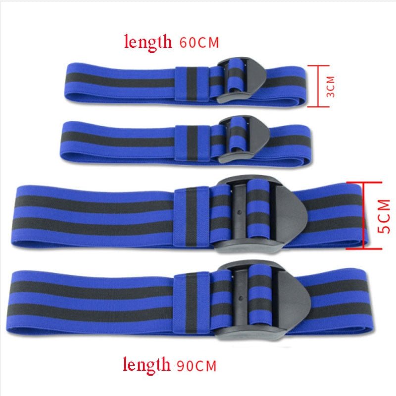 Fitness Occlusion Bands Weight Bodybuilding Blood Flow Restriction Bands Arm Leg Elastic Wraps Fast Muscle Growth Gym Equipment - Yallafit