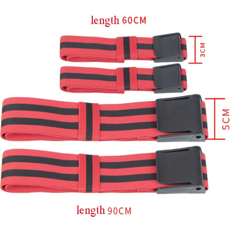 Fitness Occlusion Bands Weight Bodybuilding Blood Flow Restriction Bands Arm Leg Elastic Wraps Fast Muscle Growth Gym Equipment - Yallafit