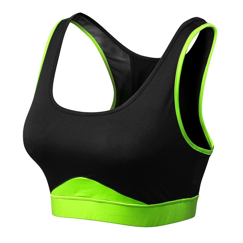 Fitness Sports Bra women Quickly Dry Breathable Yoga Tank Top Gym Running Padded Bra Energy Seamless yoga bra Sport Bra femme - Yallafit