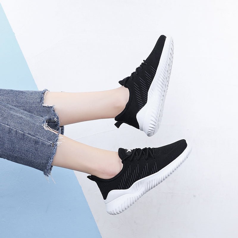 Flyknit Gym Soft Bottom Jump Rope Super Lightweight Sneakers - Yallafit