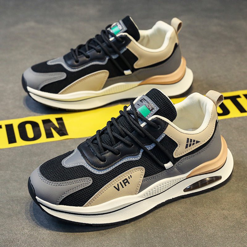 Forrest Gump Spring Leisure Junior High School Running Men's Hight Increasing Shoes - Yallafit