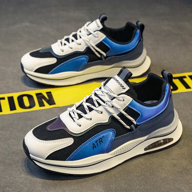 Forrest Gump Spring Leisure Junior High School Running Men's Hight Increasing Shoes - Yallafit