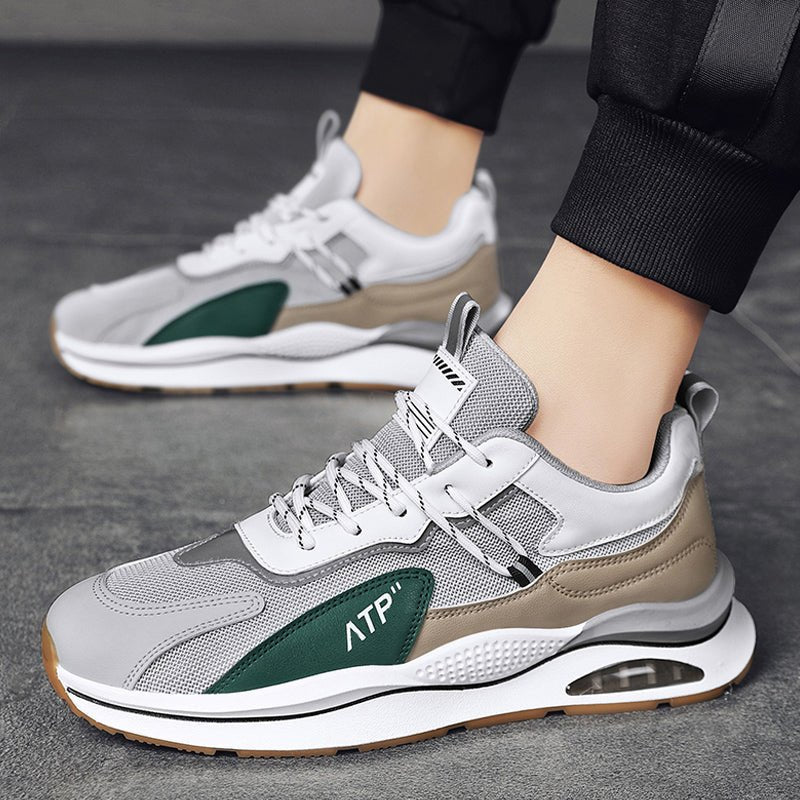 Forrest Gump Spring Leisure Junior High School Running Men's Hight Increasing Shoes - Yallafit