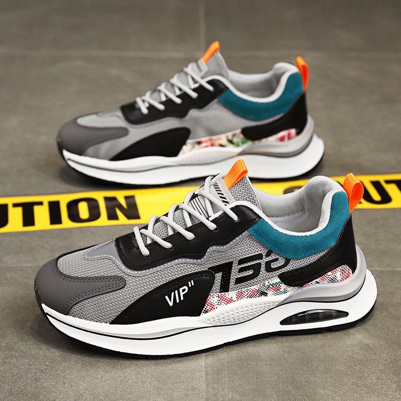 Forrest Gump Spring Leisure Junior High School Running Men's Hight Increasing Shoes - Yallafit