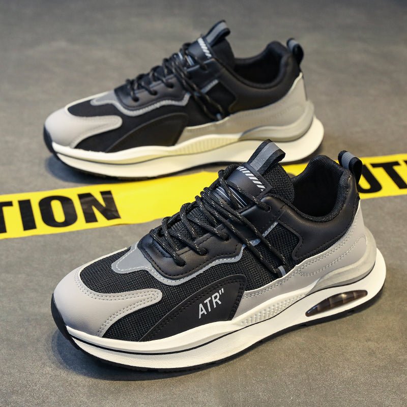 Forrest Gump Spring Leisure Junior High School Running Men's Hight Increasing Shoes - Yallafit