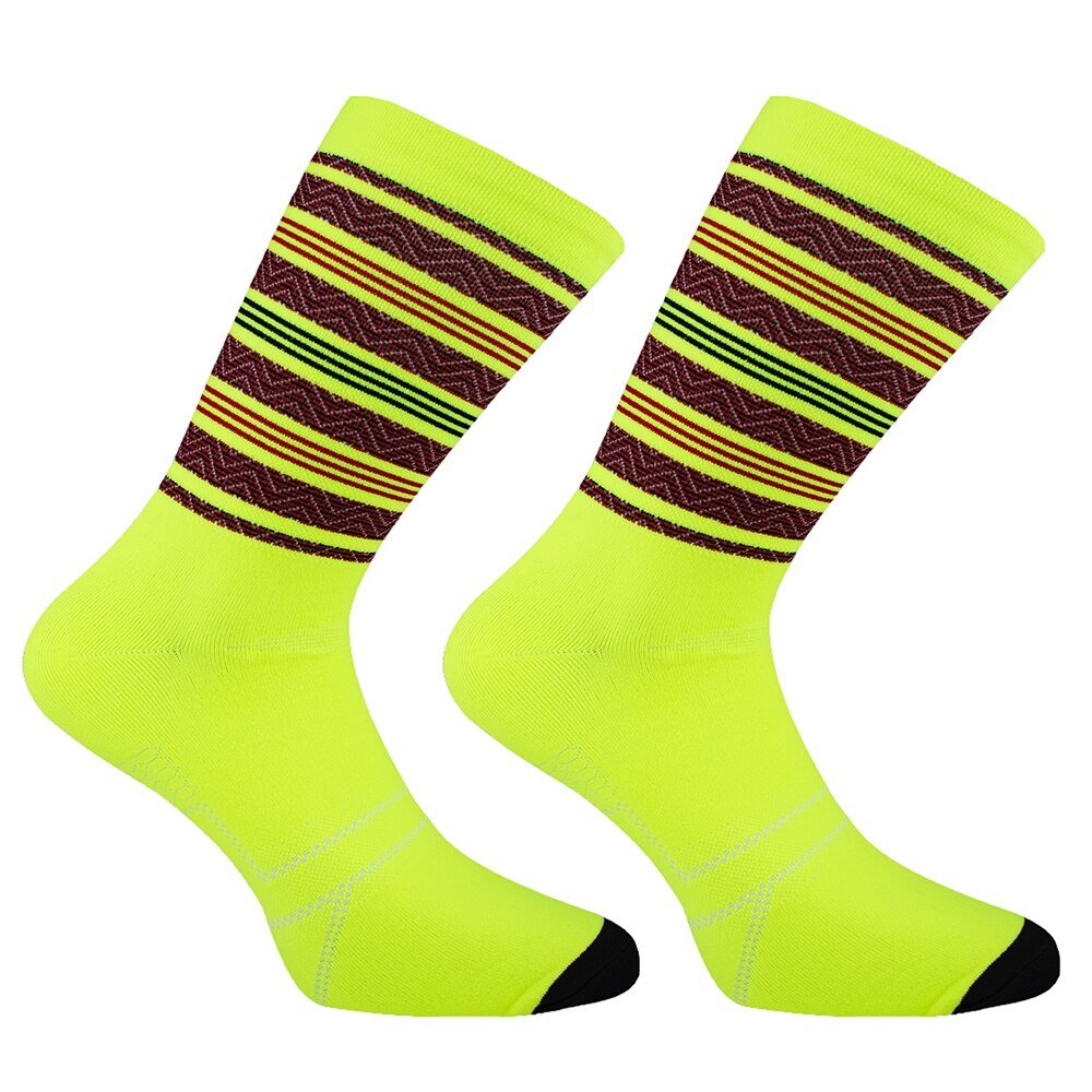High Quality Profession Team Men Women Cycling Socks Bike Socks Breathable Bicycle Socks Outdoor Sportswear Racing Socks 2021 - Yallafit