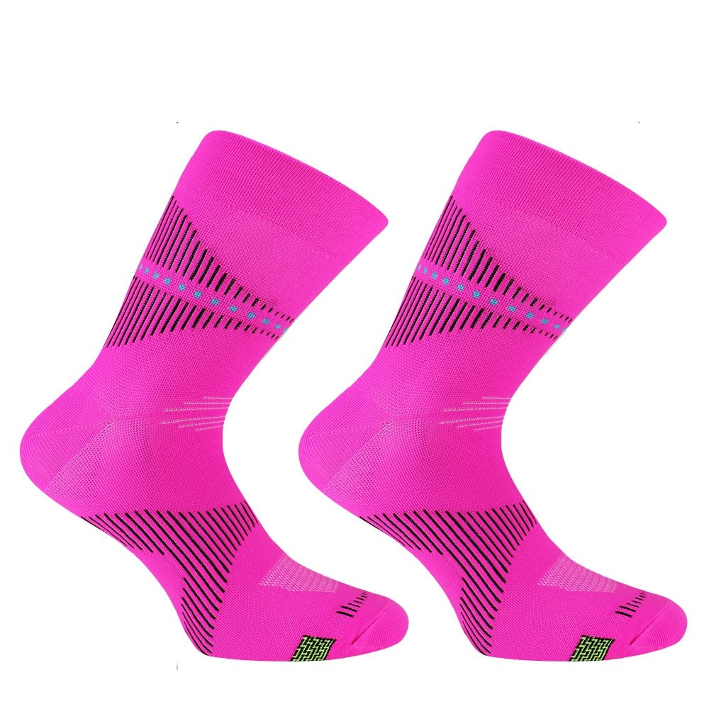 High Quality Profession Team Men Women Cycling Socks Bike Socks Breathable Bicycle Socks Outdoor Sportswear Racing Socks 2021 - Yallafit