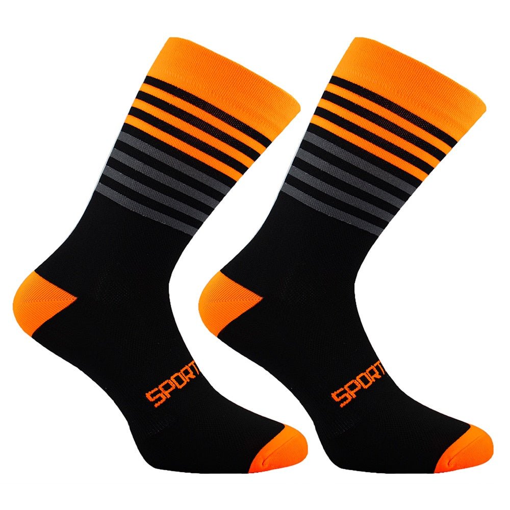 High Quality Profession Team Men Women Cycling Socks Bike Socks Breathable Bicycle Socks Outdoor Sportswear Racing Socks 2021 - Yallafit