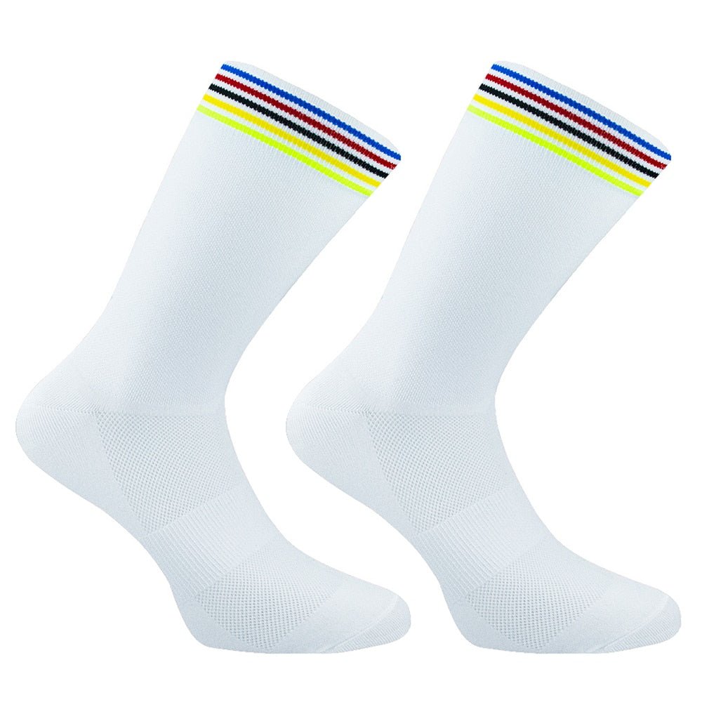 High Quality Profession Team Men Women Cycling Socks Bike Socks Breathable Bicycle Socks Outdoor Sportswear Racing Socks 2021 - Yallafit