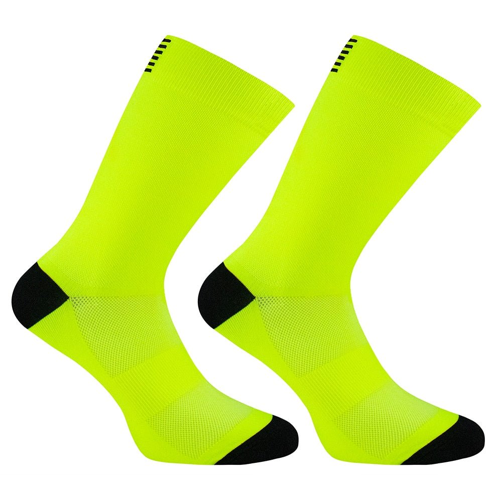 High Quality Profession Team Men Women Cycling Socks Bike Socks Breathable Bicycle Socks Outdoor Sportswear Racing Socks 2021 - Yallafit