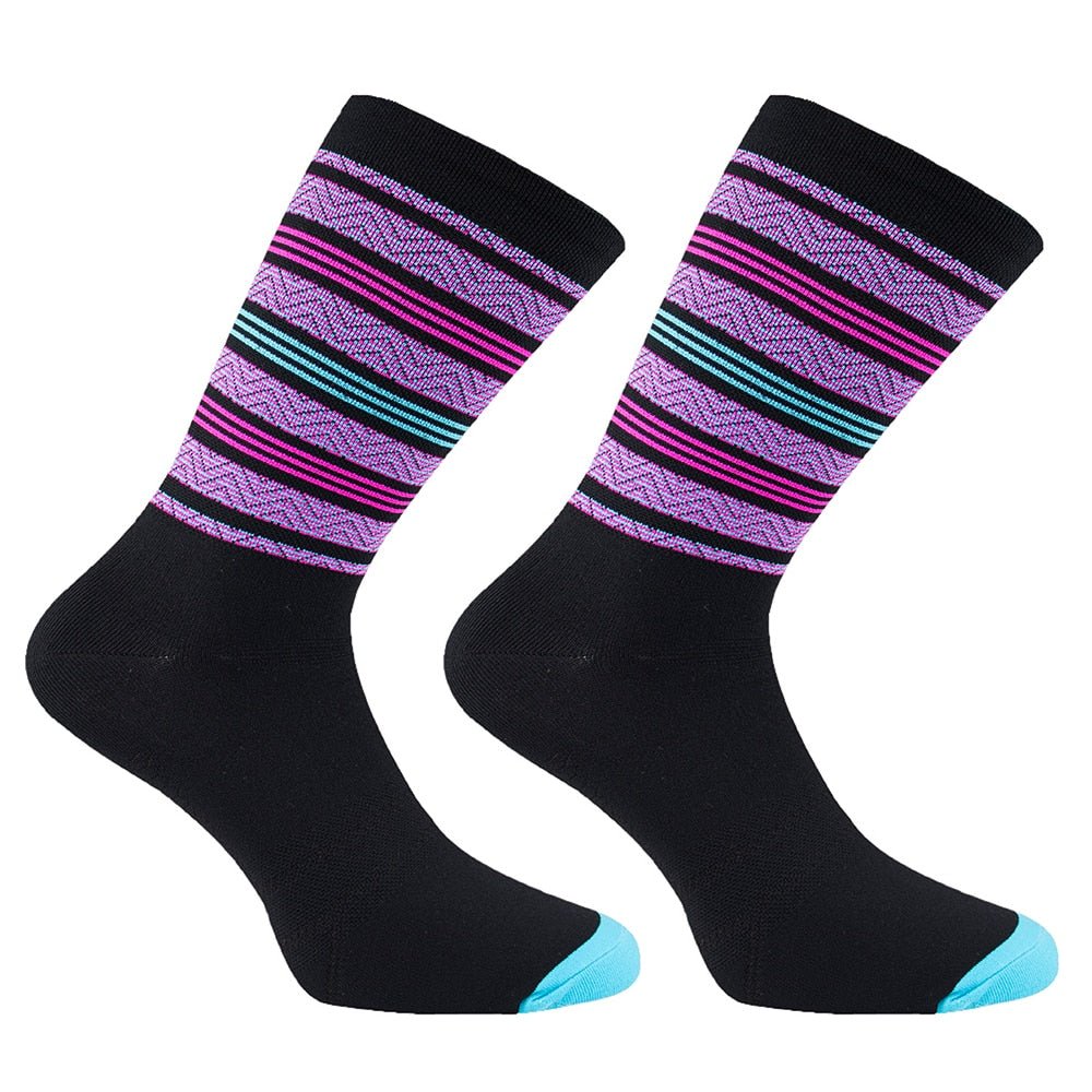 High Quality Profession Team Men Women Cycling Socks Bike Socks Breathable Bicycle Socks Outdoor Sportswear Racing Socks 2021 - Yallafit
