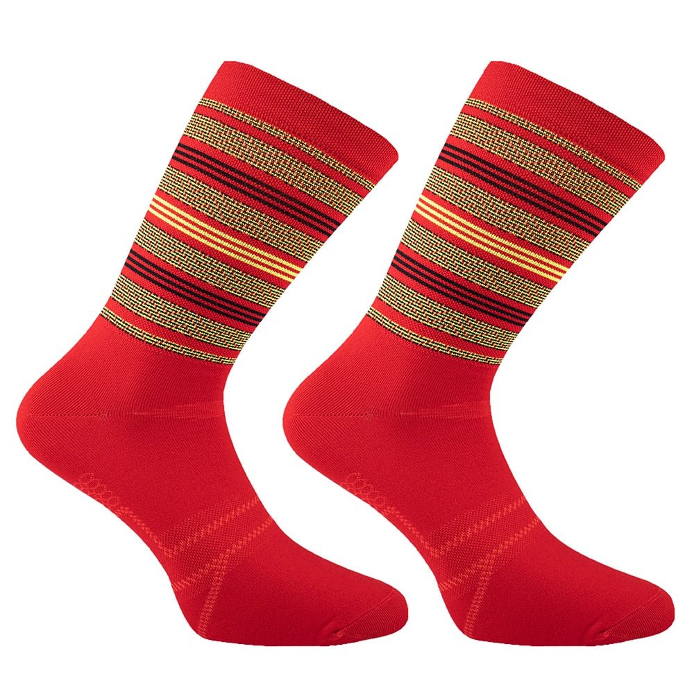 High Quality Profession Team Men Women Cycling Socks Bike Socks Breathable Bicycle Socks Outdoor Sportswear Racing Socks 2021 - Yallafit