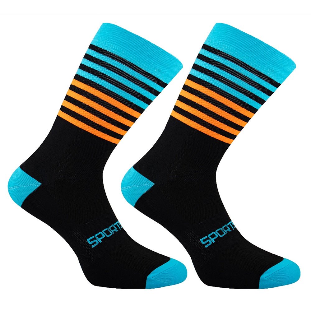 High Quality Profession Team Men Women Cycling Socks Bike Socks Breathable Bicycle Socks Outdoor Sportswear Racing Socks 2021 - Yallafit