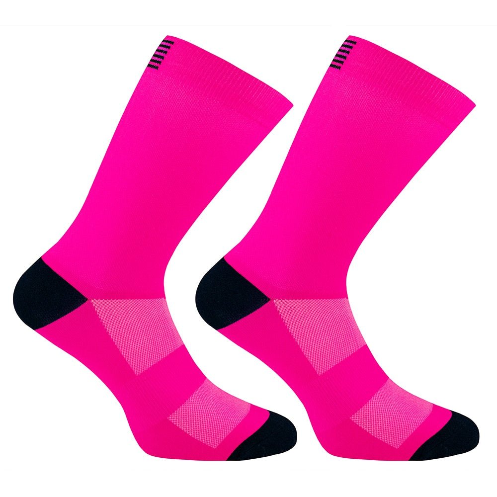 High Quality Profession Team Men Women Cycling Socks Bike Socks Breathable Bicycle Socks Outdoor Sportswear Racing Socks 2021 - Yallafit