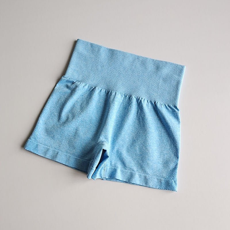 High Waist Fitness Gym Legging Women Seamless Energy Tights Workout Running Activewear Yoga leggins Hollow Sport Trainning Short - Yallafit