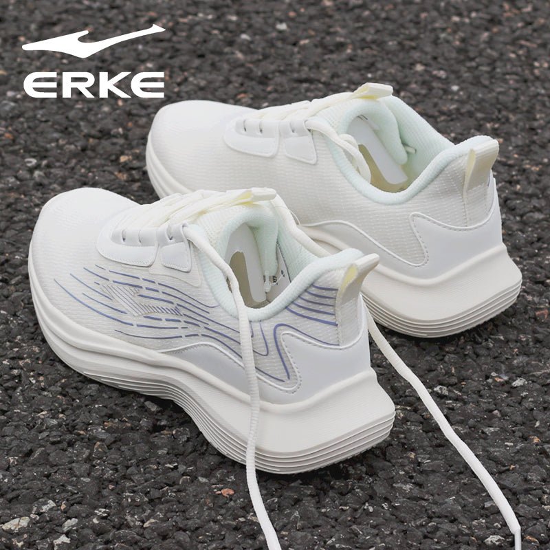 Hongxing Erke Women's Shoes Breathable Mesh Shoes Women's Mesh Running Shoes Casual Shoes Shockproof Shoes Women's Brand Sneakers - Yallafit