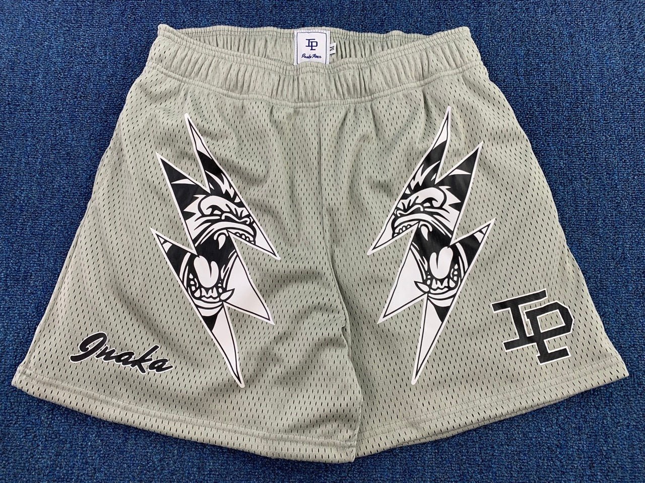 Inaka Power Double Mesh Shorts Season 14 Men Women Classic GYM Mesh Shorts Inaka Shorts With Inner Liner IP Shorts - Yallafit