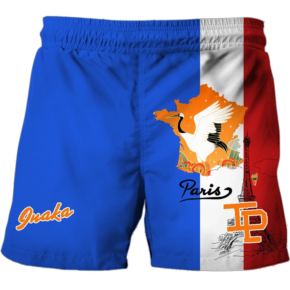 Inaka Power Shorts 2022 Men Women Classic Shorts Workout Mesh Shorts One Layer Inaka Shorts Fashion Design Beach Shorts Unisex - Yallafit