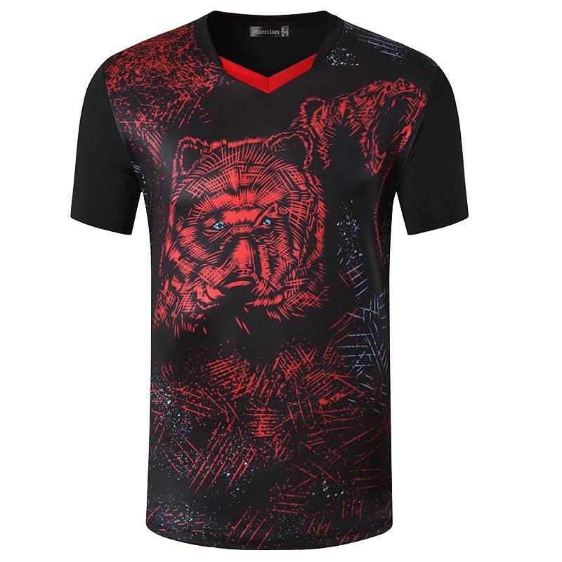 Jeansian Men's T-Shirt Tshirt Tee Shirt Sport Short Sleeve Dry Fit Running Fitness Workout LSL299 Black - Yallafit