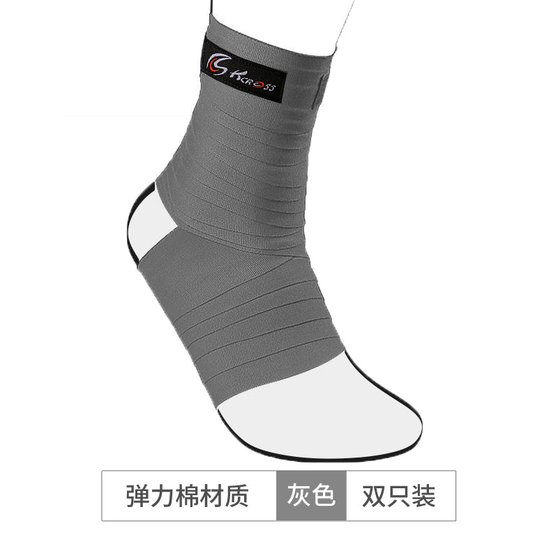 Kcross Sanda Fighting Ankle Support Men's and Women's Sports Fighting Taekwondo Fighting Boxing Winding Foot Binding Bandage - Yallafit