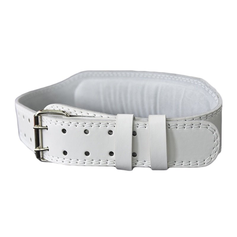 Leather Gym Belt Weightlifting Athletic Bodybuilding Powerlifting Crossfit Dumbbells Workout Weight Lifting Belt Gym Equipment - Yallafit 0