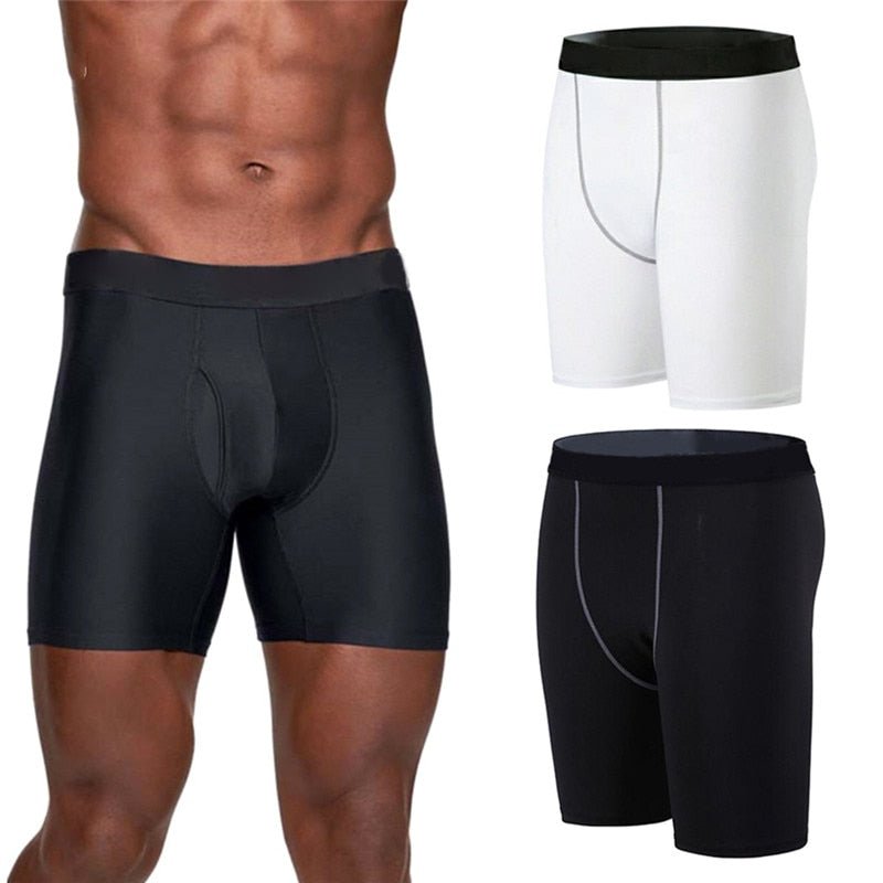 Men Compression Short Running Tights Men's Quick Dry Gym Fitness Sport Leggings Running Shorts Male Underwear Sport Shorts - Yallafit 0