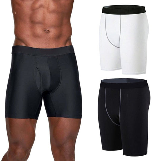 Men Compression Short Running Tights Men's Quick Dry Gym Fitness Sport Leggings Running Shorts Male Underwear Sport Shorts - Yallafit 0