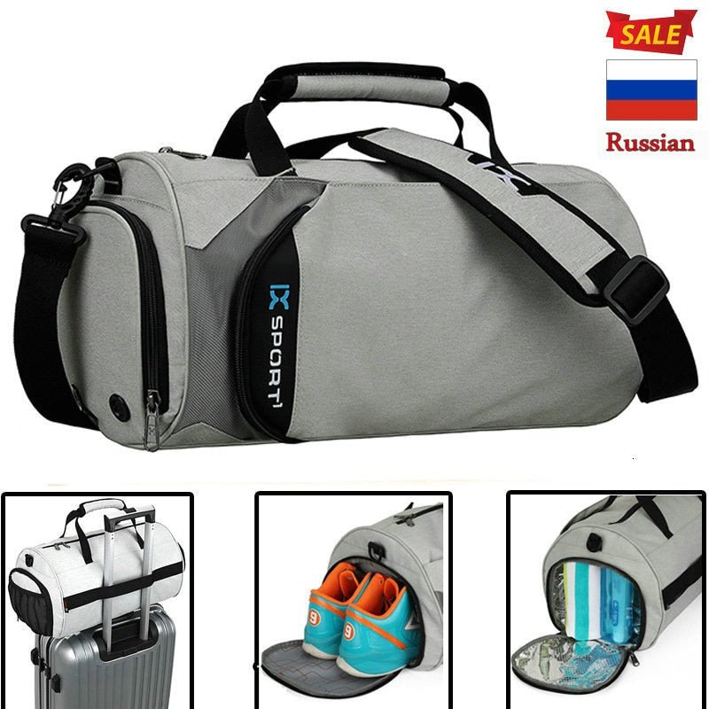 Men Gym Bags For Fitness Training Outdoor Travel Sport Bag Multifunction Dry Wet Separation Bags Sac De Sport - Yallafit 0