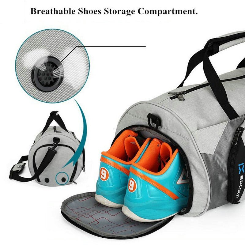 Men Gym Bags For Fitness Training Outdoor Travel Sport Bag Multifunction Dry Wet Separation Bags Sac De Sport - Yallafit 0