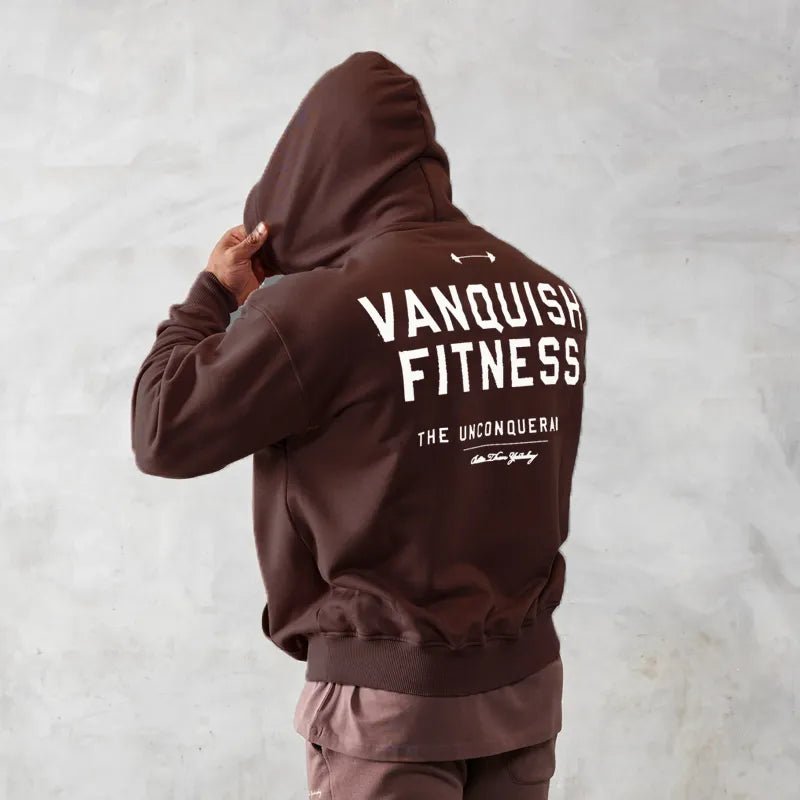 Men Oversized Pullover Hoodie Cotton Loose Sportswear Joggers Gym Sports Fitness Running Training Coat Casual Fashion Sweatshirt - Yallafit