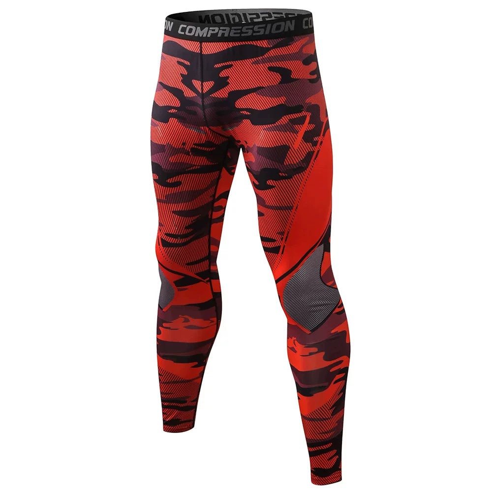 Men's Camouflage Print Stylish Breathable Basketball Fitness Pants - Yallafit