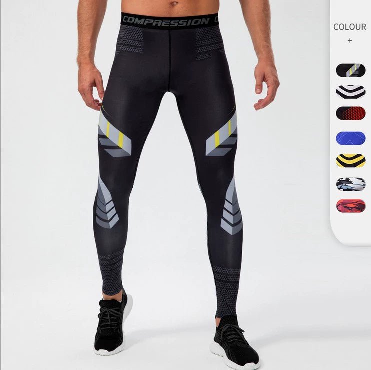 Men's Camouflage Print Stylish Breathable Basketball Fitness Pants - Yallafit