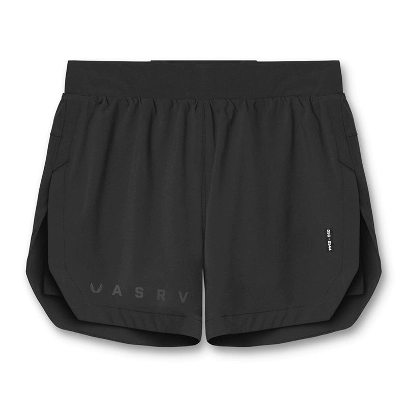 Men's Fitness Double-Layer Sanda Shorts Sports Training - Yallafit shorts