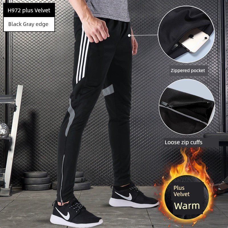 Men's Quick-Dry Spring Summer Workout Football Sports Pants - Yallafit