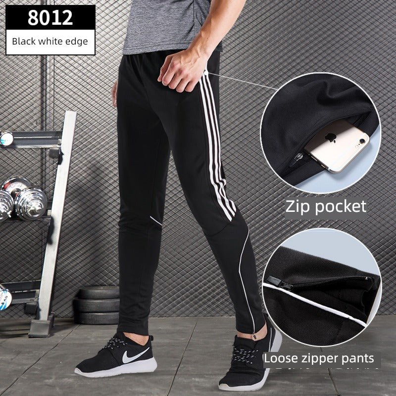 Men's Quick-Dry Spring Summer Workout Football Sports Pants - Yallafit