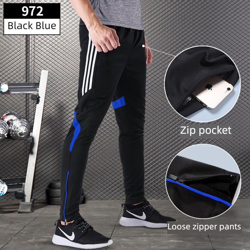 Men's Quick-Dry Spring Summer Workout Football Sports Pants - Yallafit