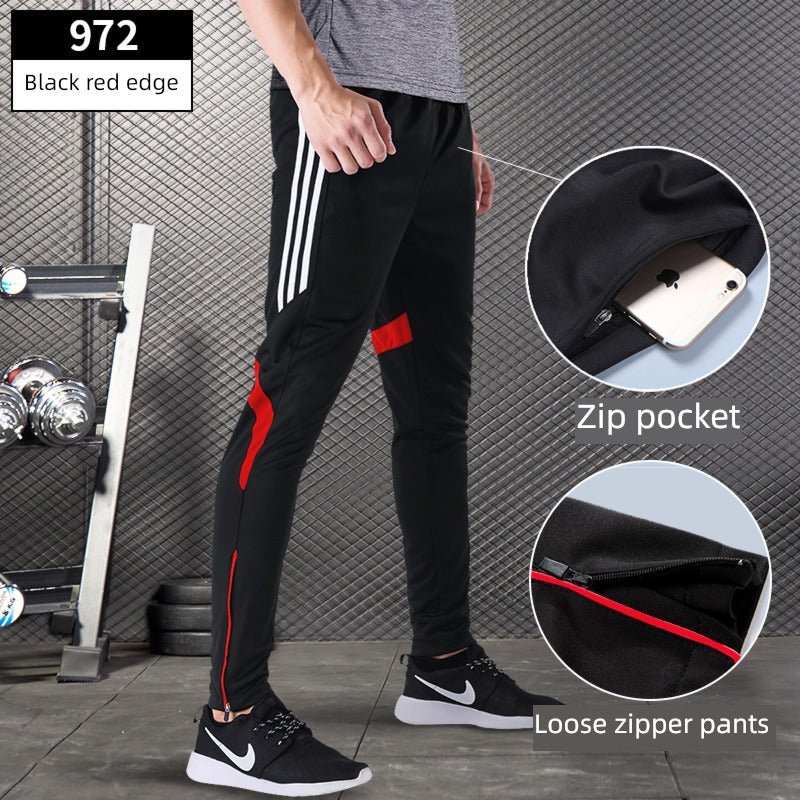 Men's Quick-Dry Spring Summer Workout Football Sports Pants - Yallafit