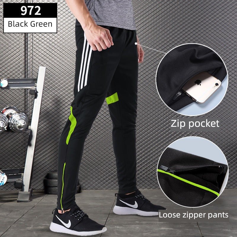 Men's Quick-Dry Spring Summer Workout Football Sports Pants - Yallafit